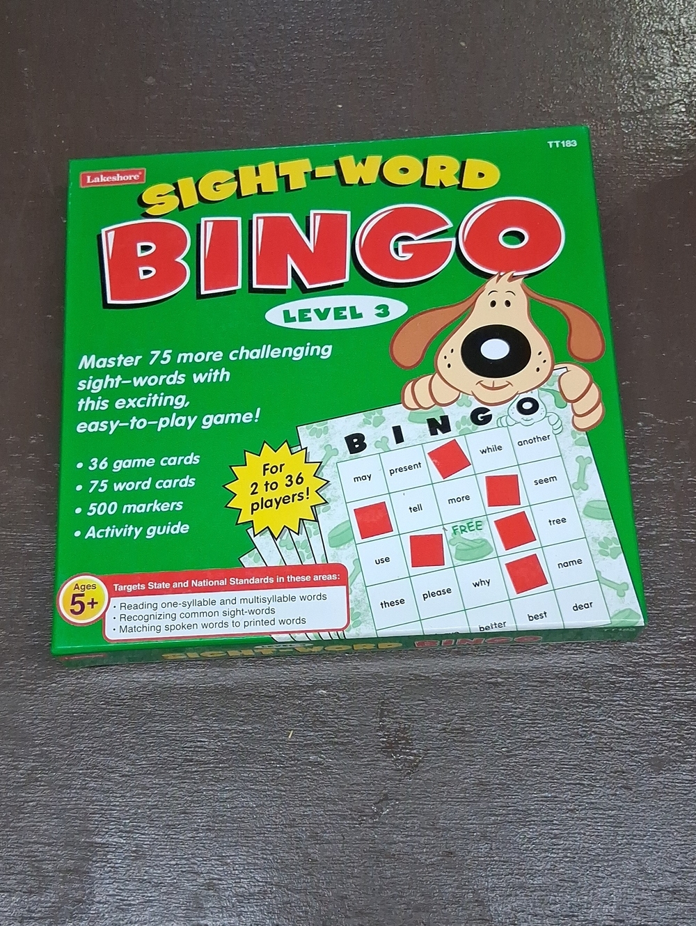 Sight Word Bingo‎ Game NIB